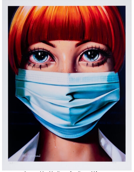 Artwork by Sas Christian, Fever, Made of Giclée print in colors on wove paper