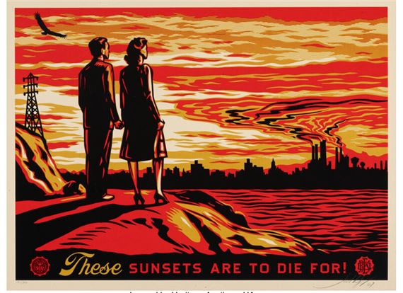 Sunsets to Die For - Shepard Fairey