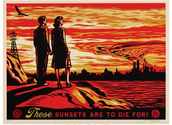 Sunsets to Die For - Shepard Fairey