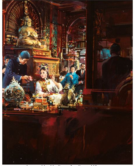 The Merchant - John Conrad Berkey