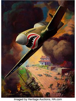 The Flying Tiger, Esquire interior - Alexander Leydenfrost