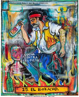 El Borracho Y La Lucha Contra El Pisto - El Moises