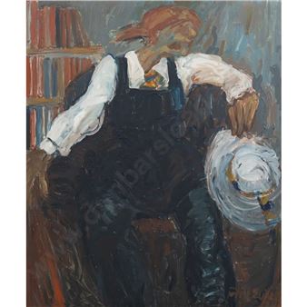 Girl with Panama Hat