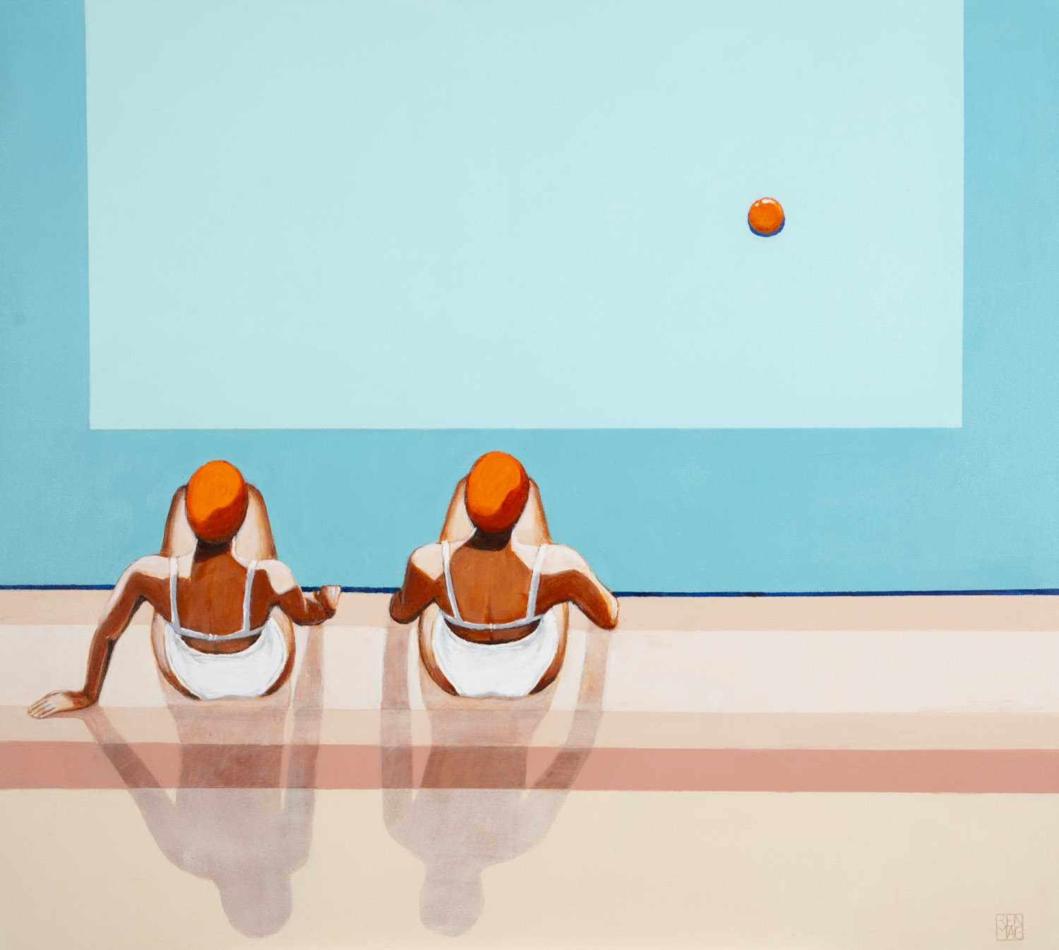 Artwork by Renata Magda, Silence XX, Made of acrylic/canvas