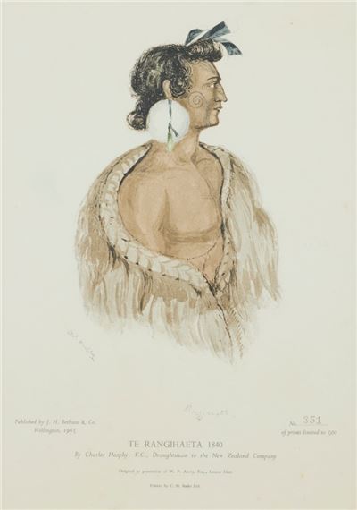 Te Rangihaeta by Charles Heaphy, 1965