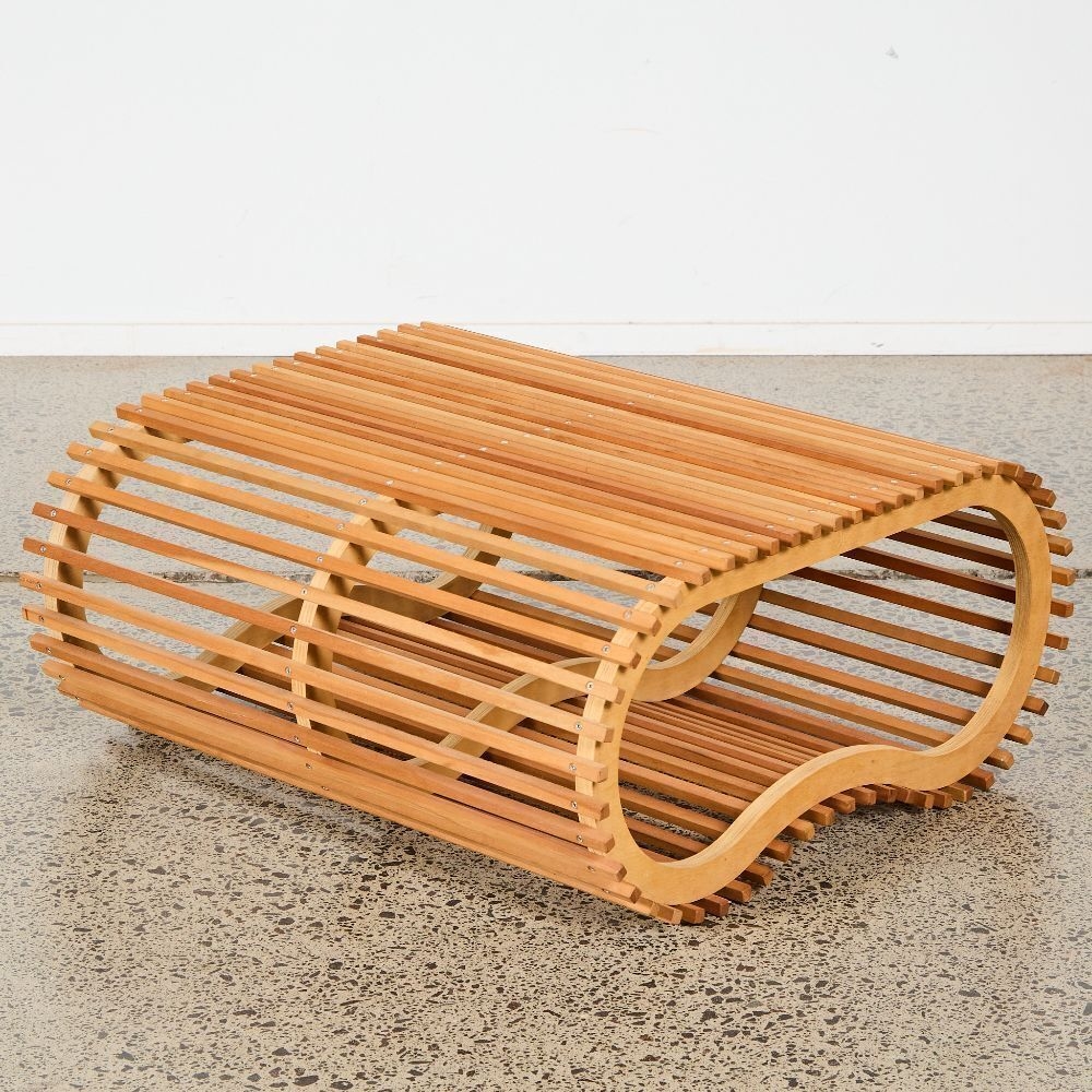 David Trubridge | A Flip Bench / Coffee Table | MutualArt