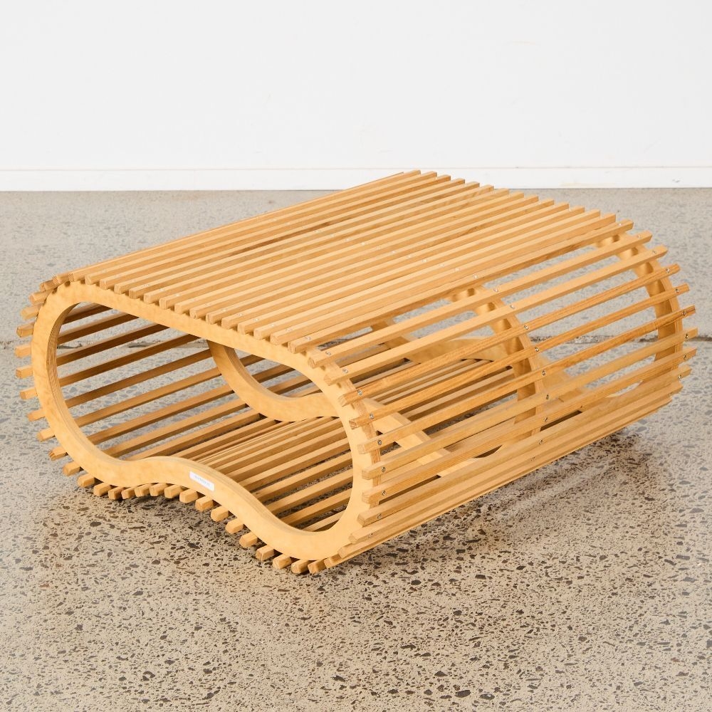 David Trubridge | A Flip Bench / Coffee Table | MutualArt