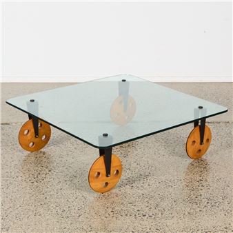 Tavolo Con Route Coffee Table - Gae Aulenti