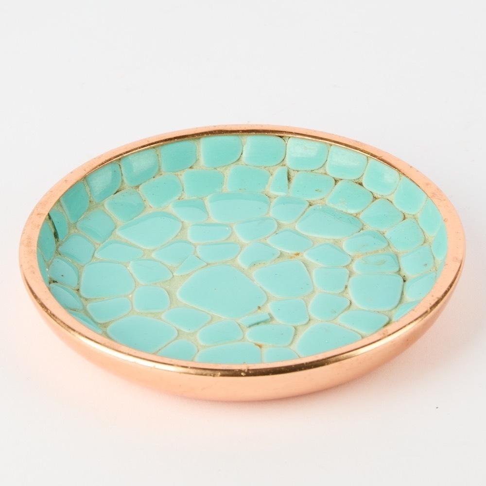 Artwork by John Crichton, A Small John Crichton Mosaic Dish, Made of Ceramics