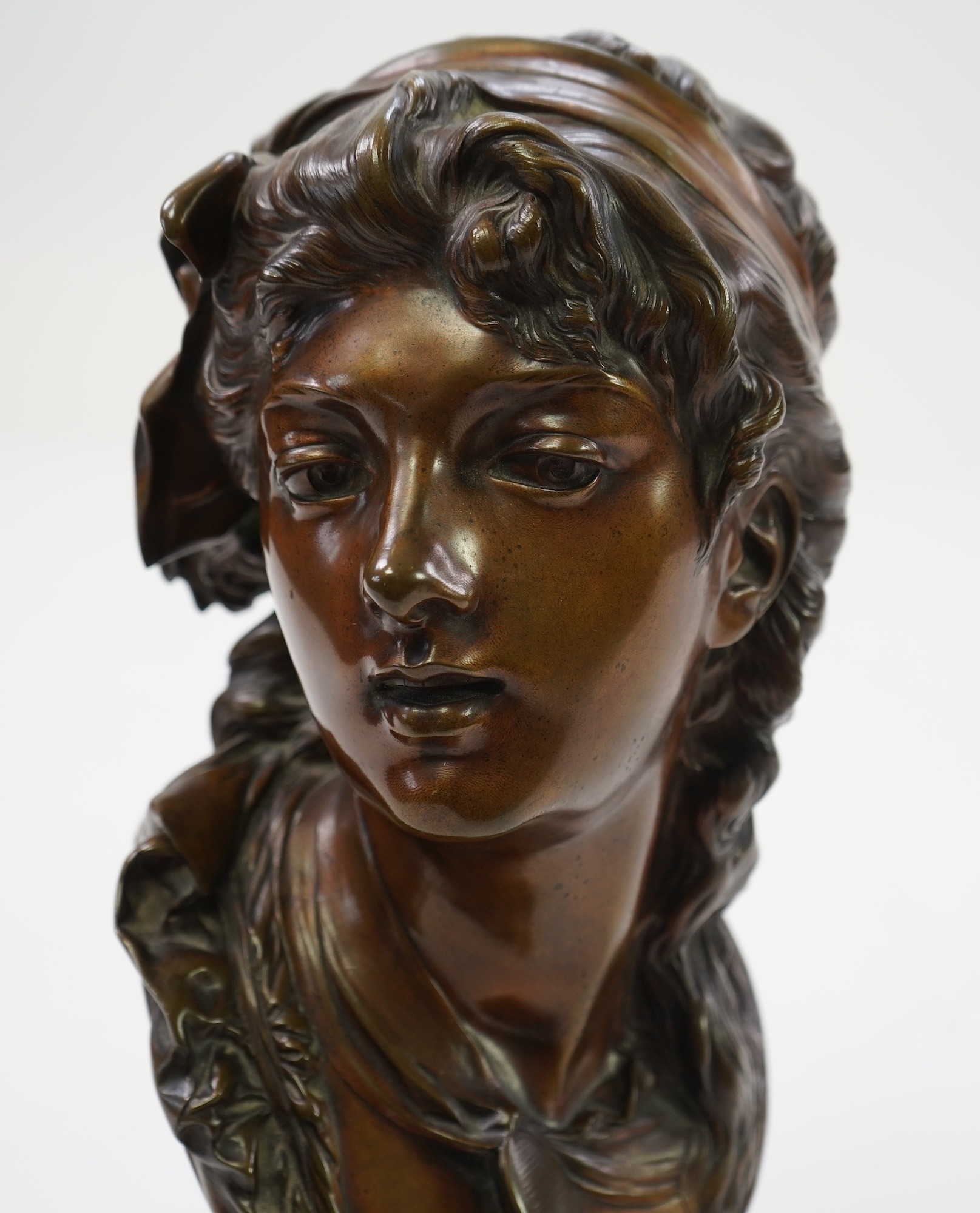 Artwork by Auguste Rodin, Suzon, Made of Bronze