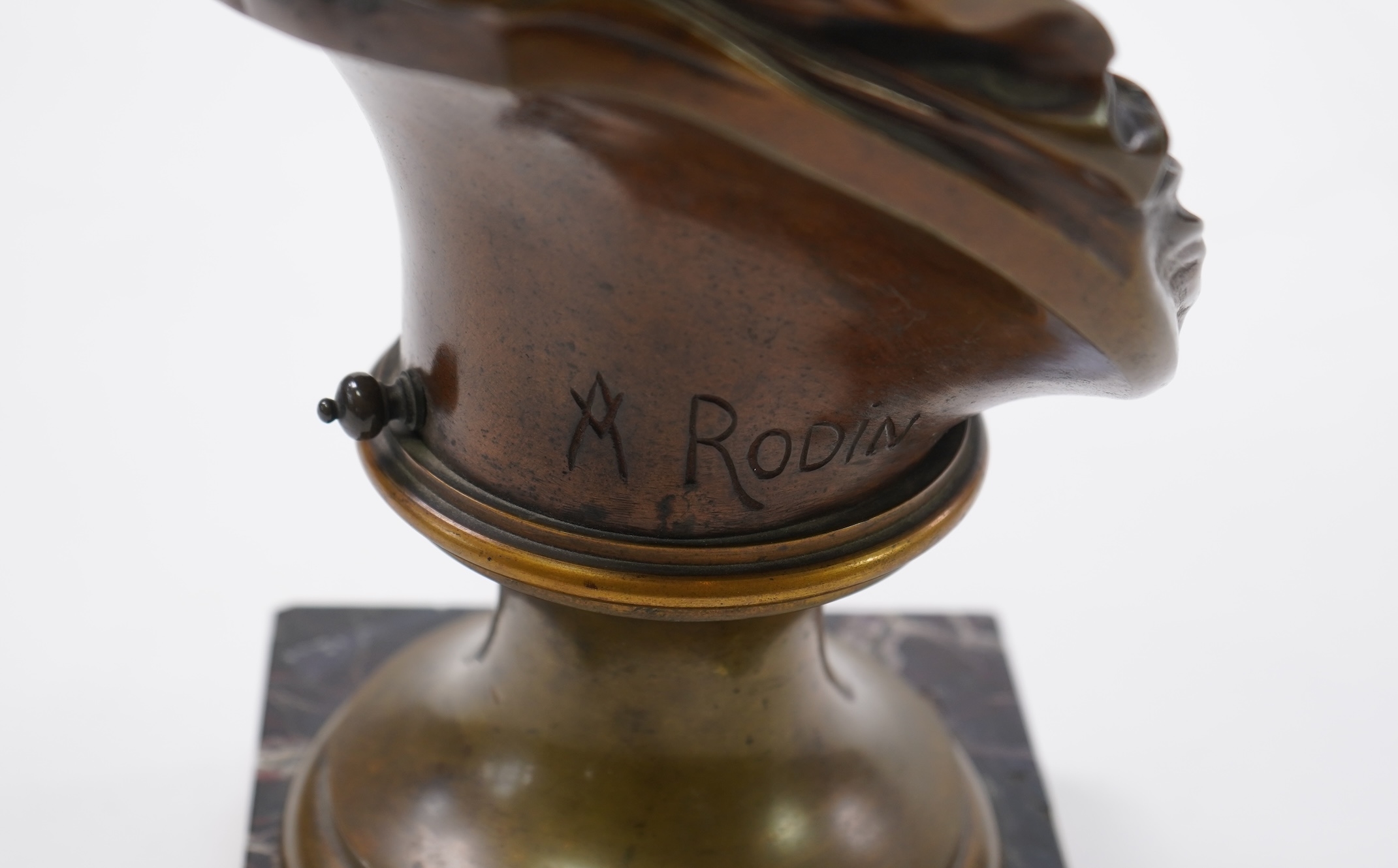 Artwork by Auguste Rodin, Suzon, Made of Bronze