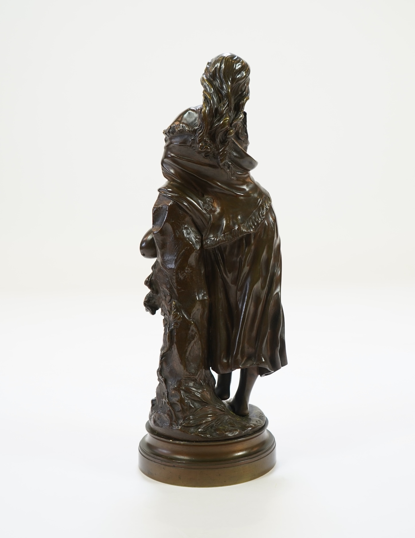 Artwork by Adrien Etienne Gaudez, Mignon, Made of Bronze