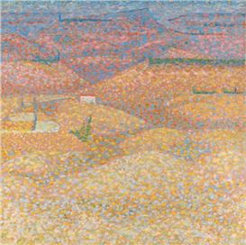 At the Musée d'Orsay, painter Bridget Riley's journey from Neo-Impressionism to abstraction