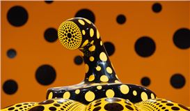 How a polka-dotted pumpkin became the world’s most coveted art installation