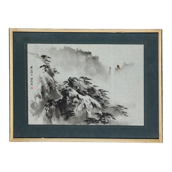 Misty Rain over Mount Huangshan - Guo Chuanzhang