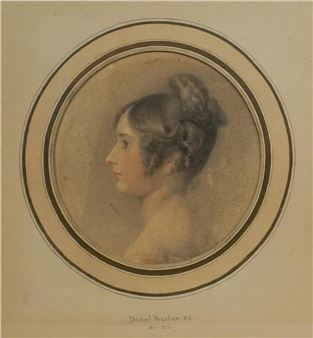 Portrait of a Woman - Daniel Maclise