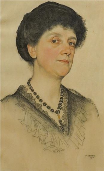Portrait of a Woman - William Strang
