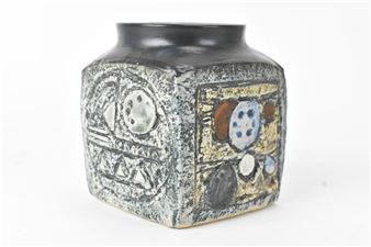 A Troika pottery marmalade pot - Jane Fitzgerald