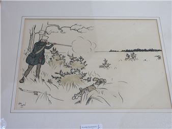 Pair of Shooting prints and a pair of Fishing prints - Cecil Aldin