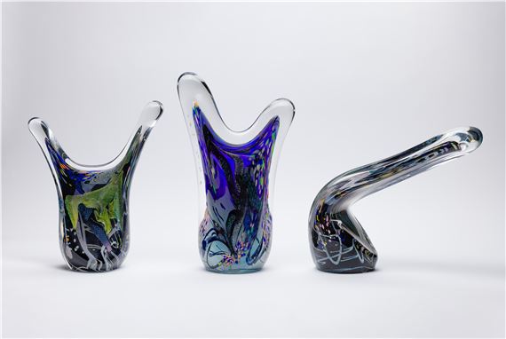 Art Glass Sculptures by Rollin Karg