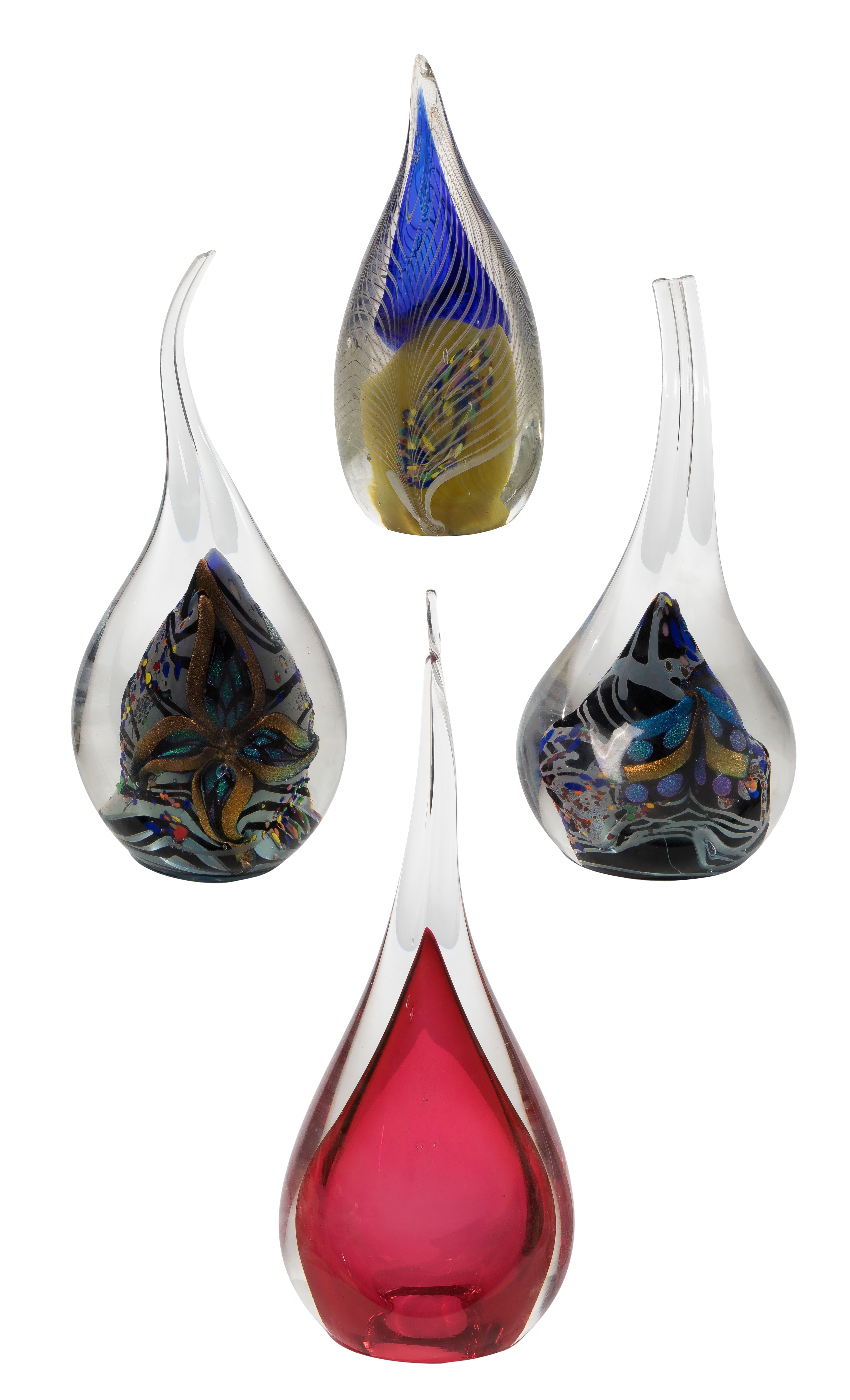 Artwork by Rollin Karg, Art Glass Sculptures, Made of Art Glass
