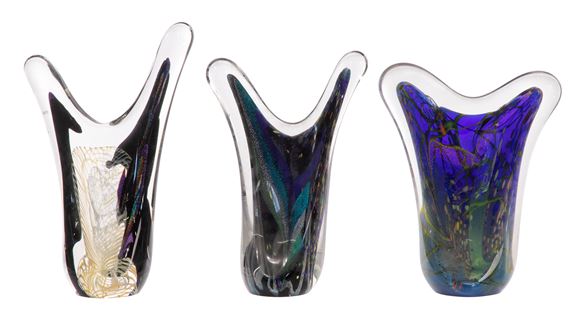 Art Glass Sculptures by Rollin Karg