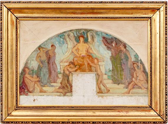 George Davidson | Mural Study For Harkness Chapel | MutualArt