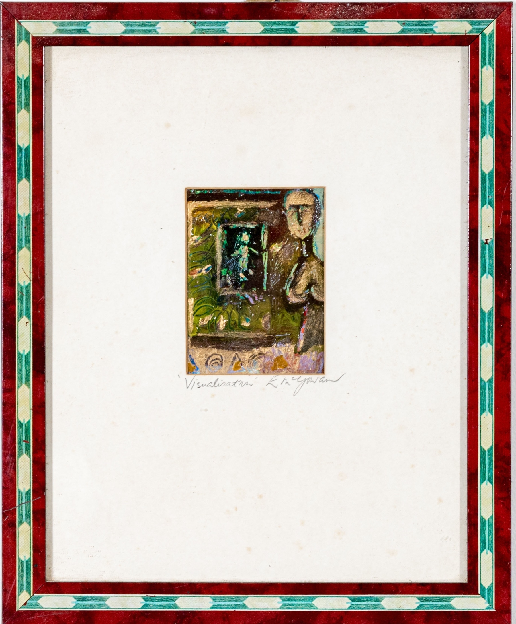 Artwork by Eleanor McGowan, Visualisation, Made of Mixed Media On Paper