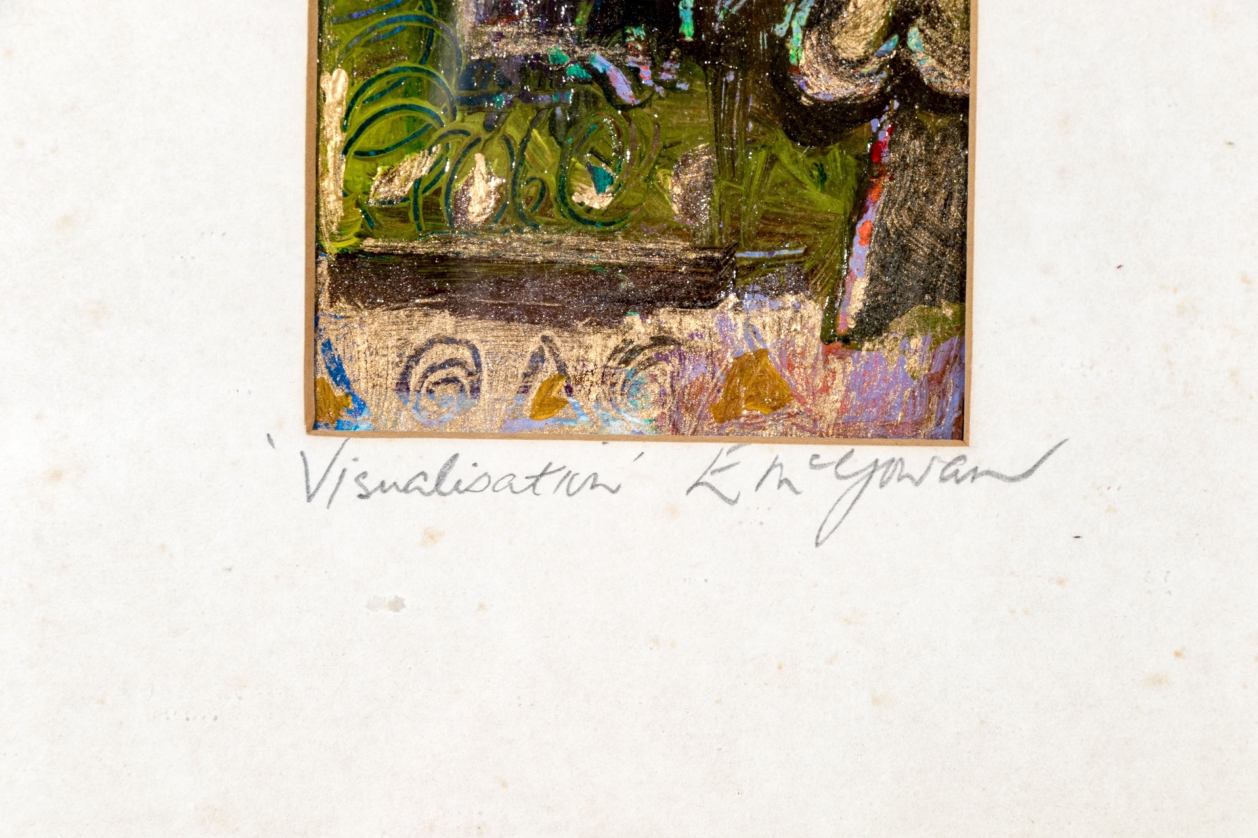 Artwork by Eleanor McGowan, Visualisation, Made of Mixed Media On Paper