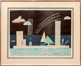 At Rest - Wassily Kandinsky