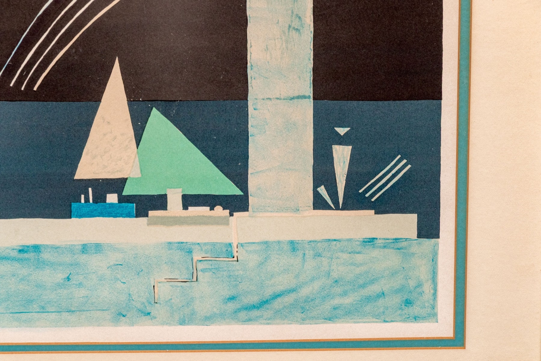 Artwork by Wassily Kandinsky, At Rest, Made of Lithograph