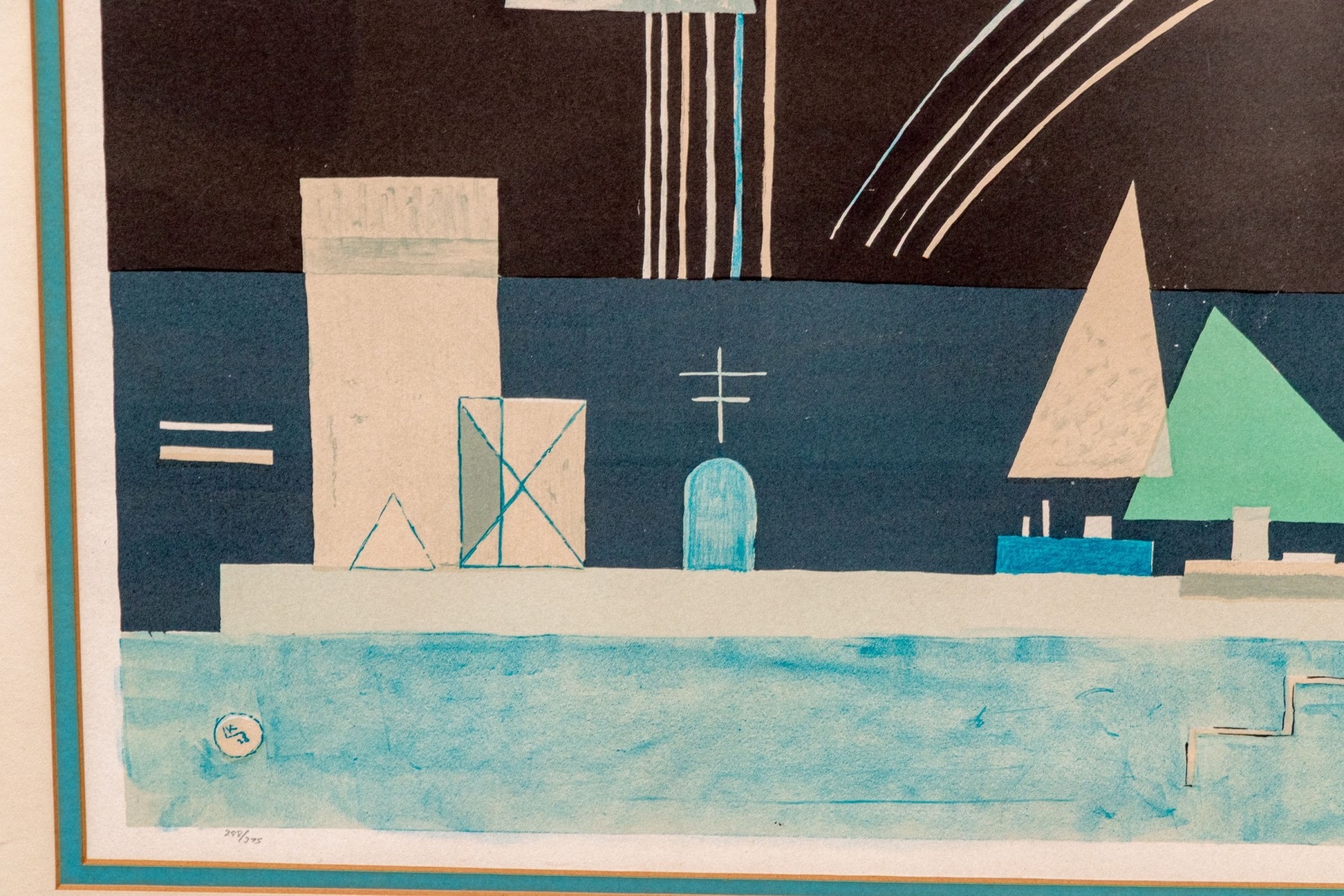 Artwork by Wassily Kandinsky, At Rest, Made of Lithograph