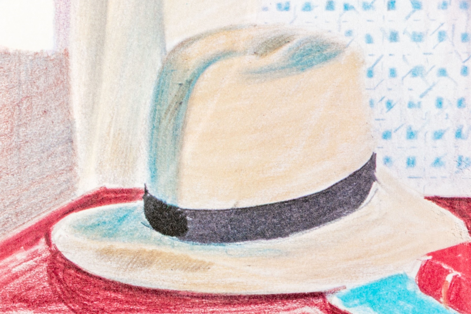 Artwork by David Hockney, Still Life, Taj Hotel, Bombay, Made of Poster Print