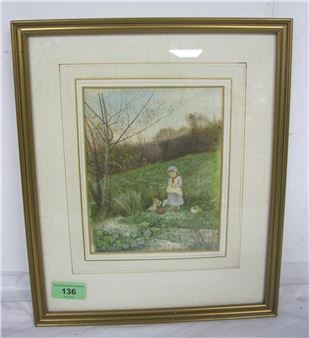 Feeding the Ducks - Alice Squire