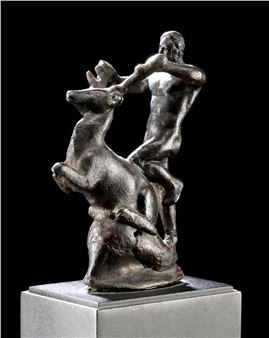 Hercules Capturing Ceryneian Hind