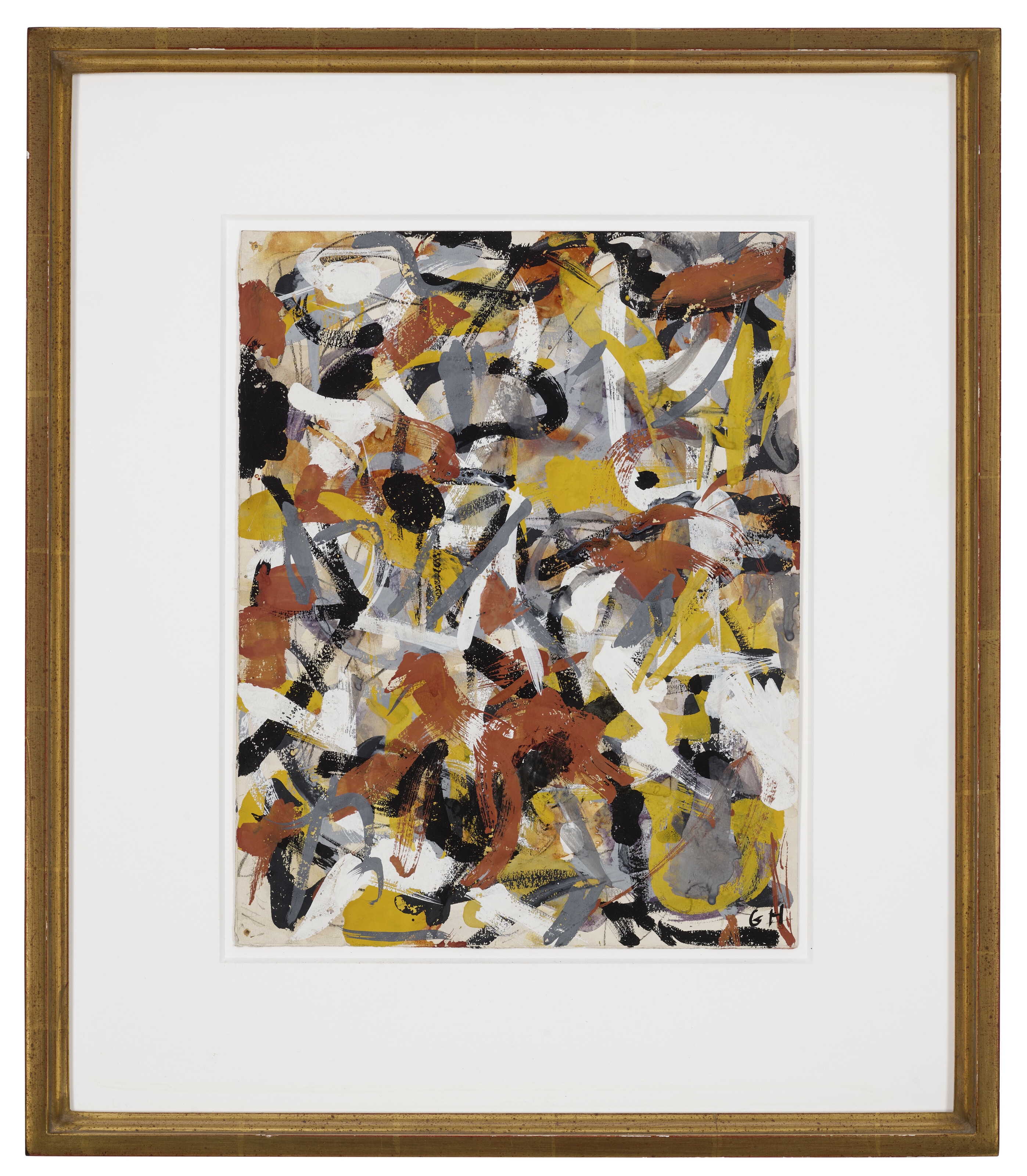 Artwork by Grace Hartigan, Untitled, Made of oil on paper