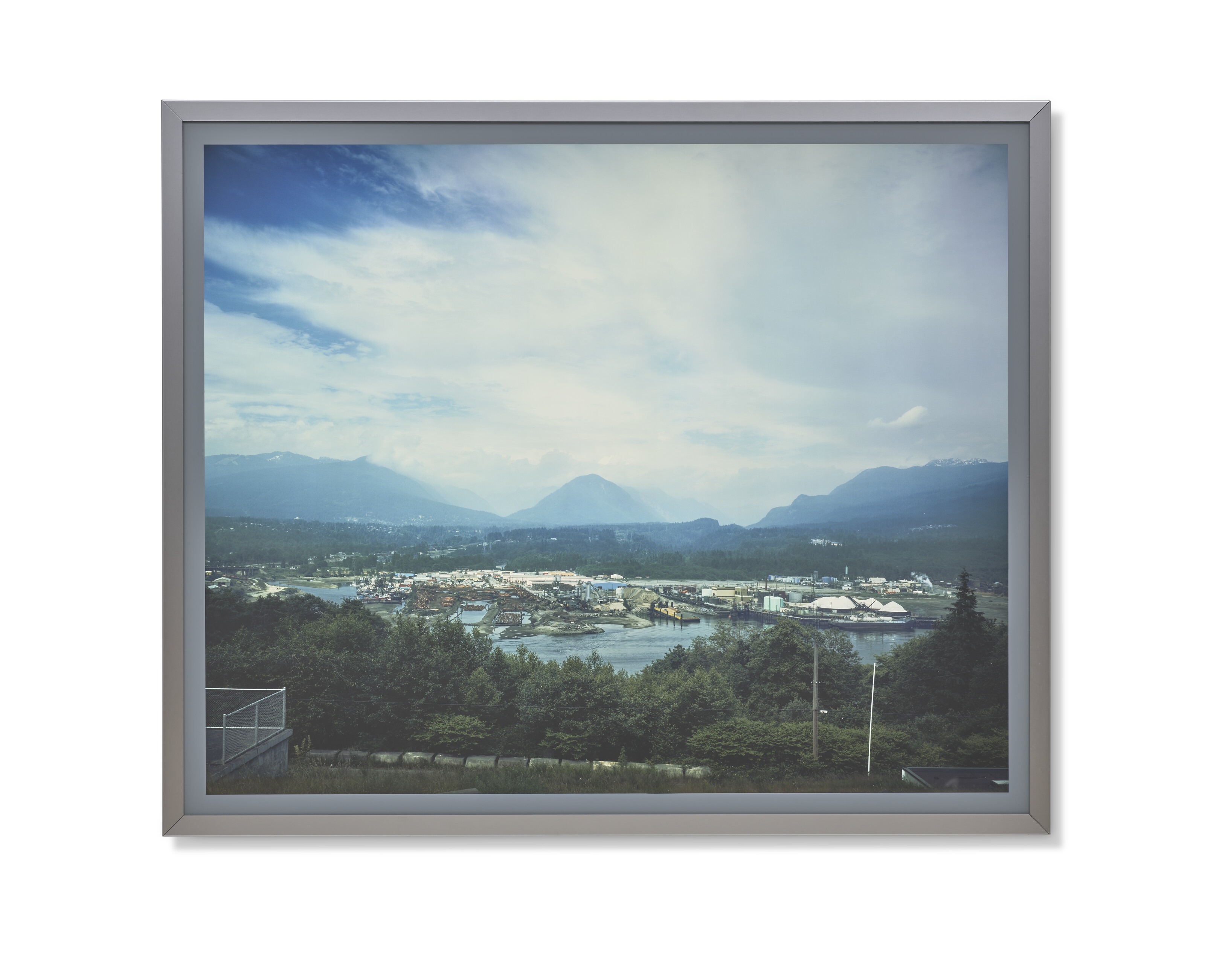 Artwork by Jeff Wall, Coastal Motifs, Made of lightbox