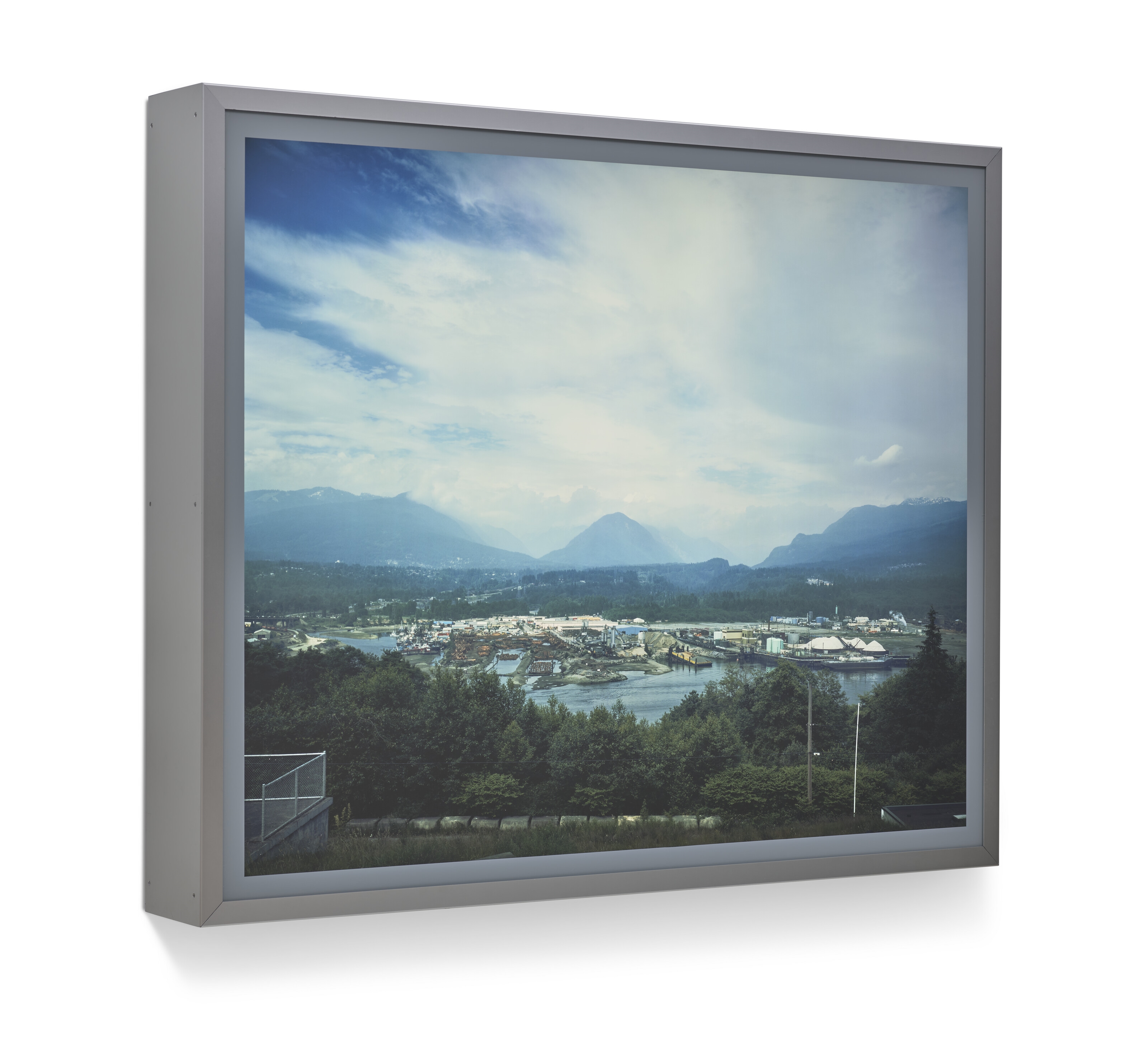 Artwork by Jeff Wall, Coastal Motifs, Made of lightbox