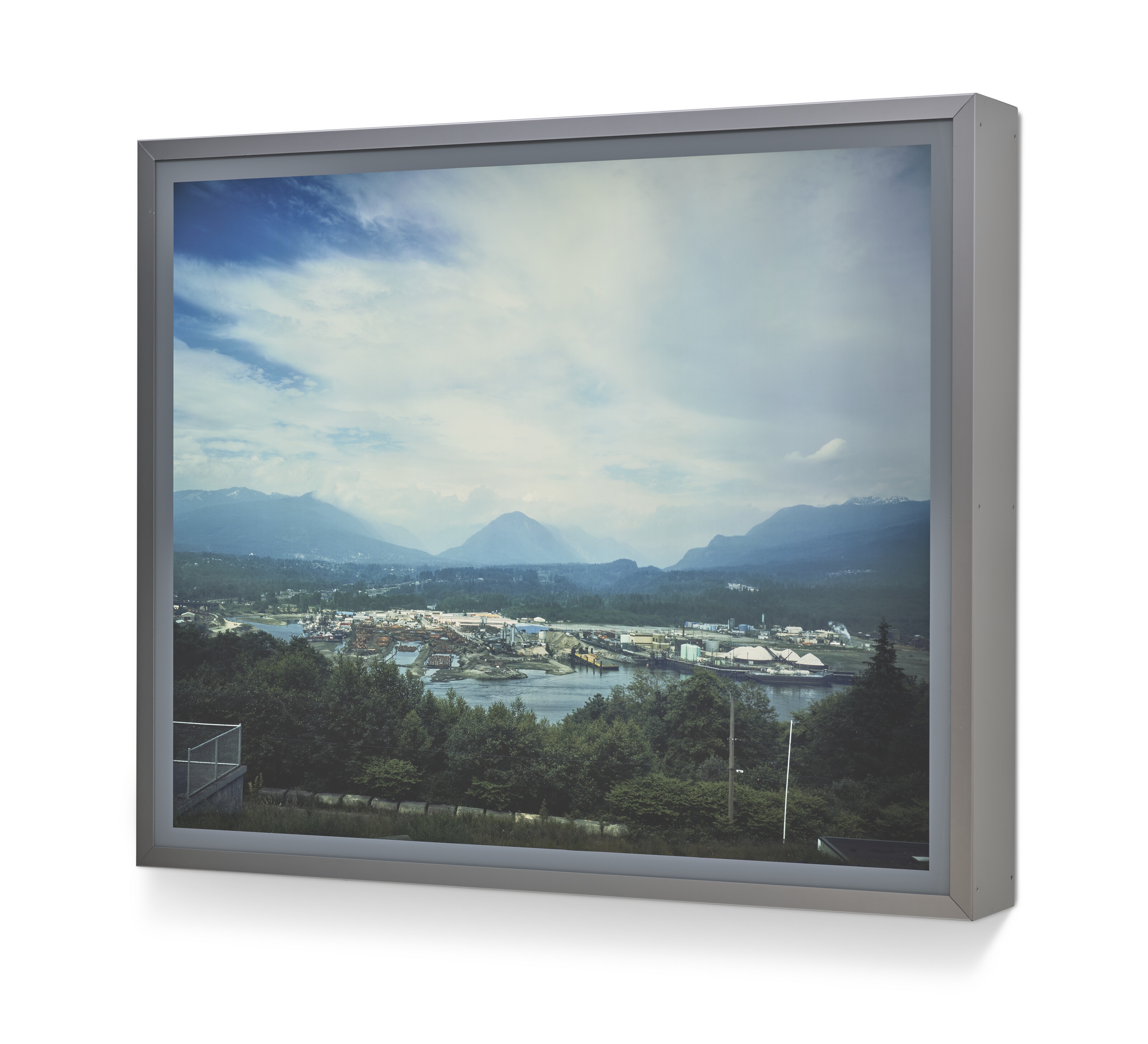 Artwork by Jeff Wall, Coastal Motifs, Made of lightbox