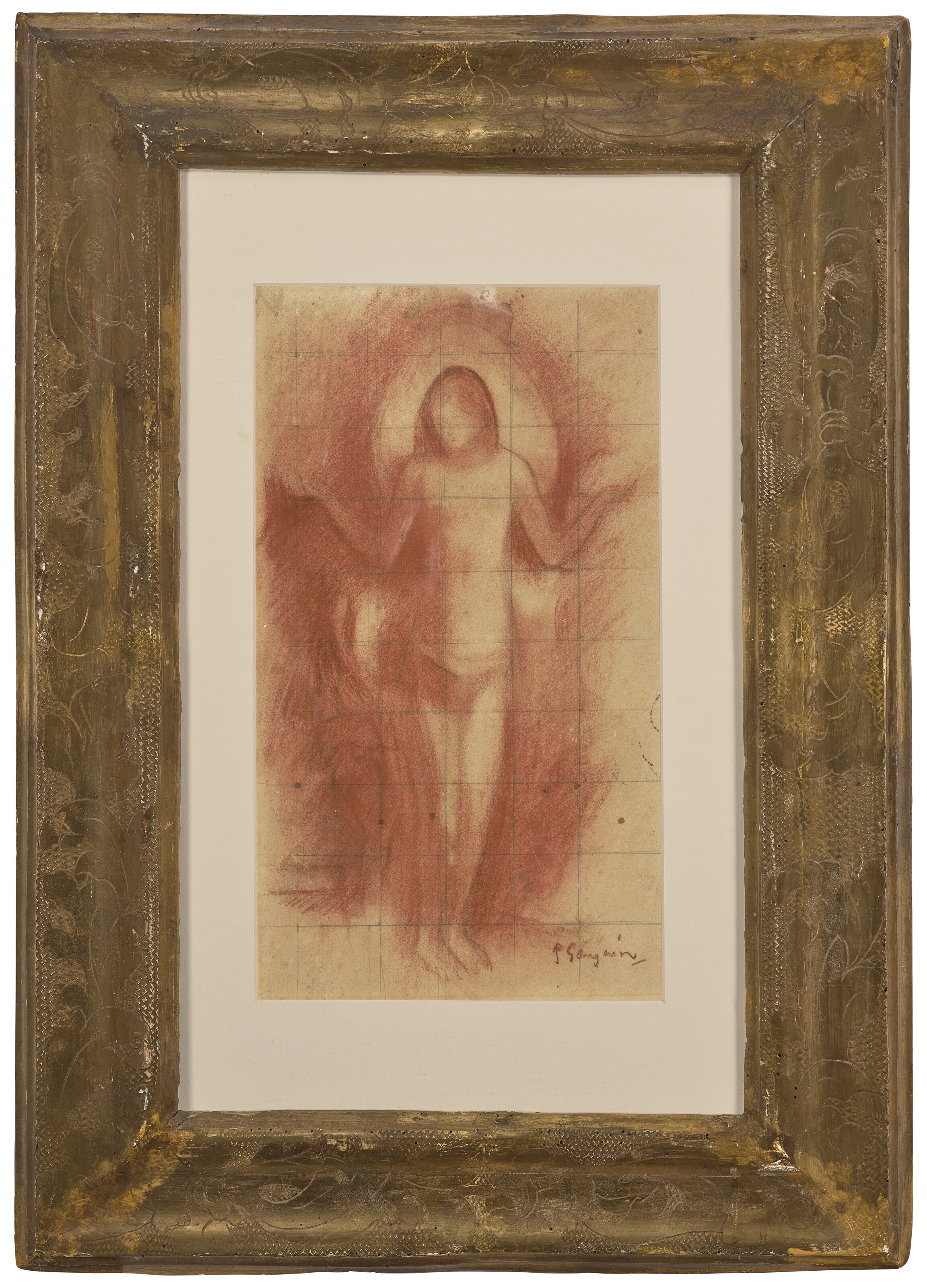 Artwork by Paul Gauguin, La Tahitienne, Made of offset