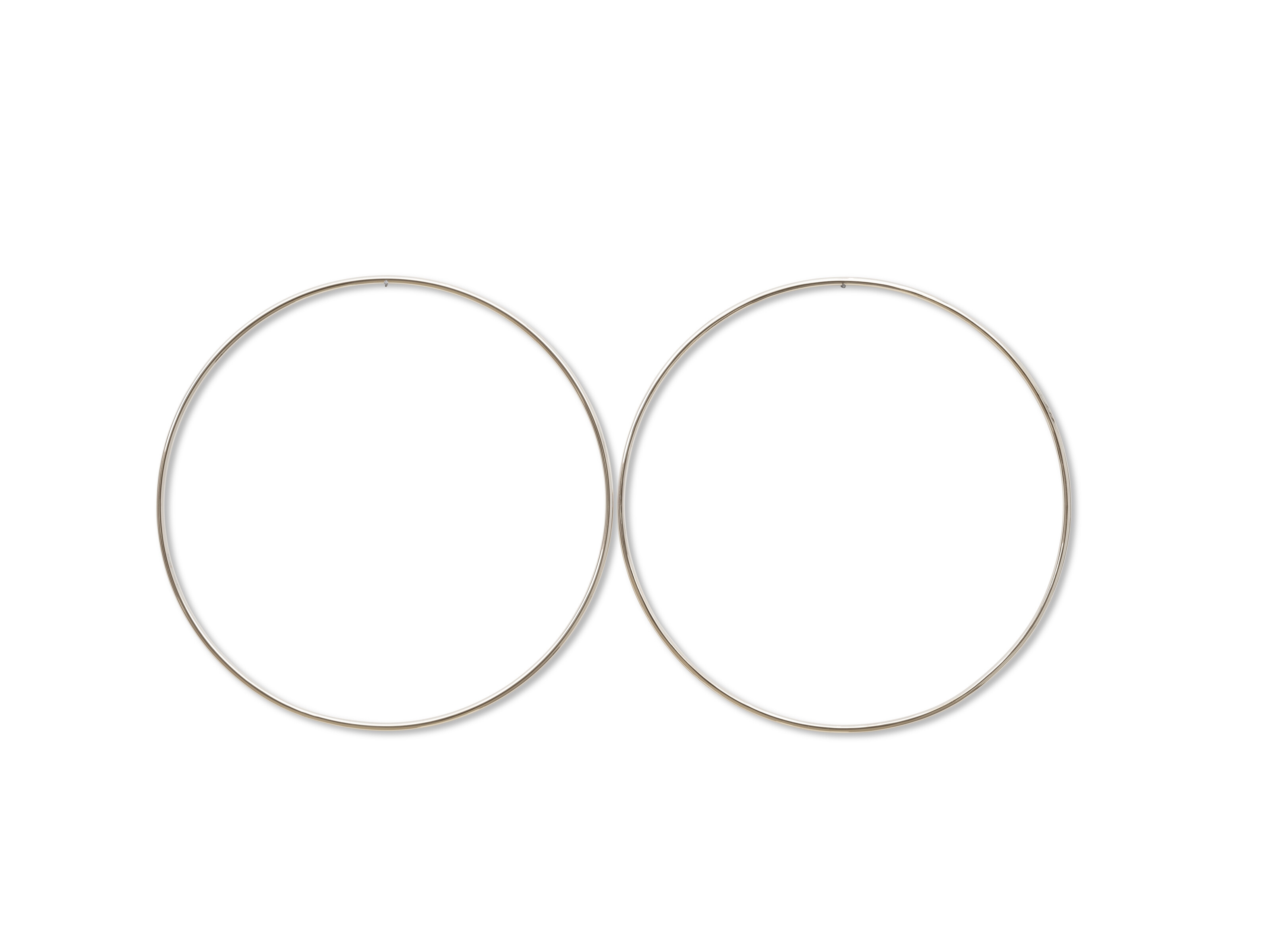 Artwork by Felix González-Torres, Untitled, Made of silver-plated brass