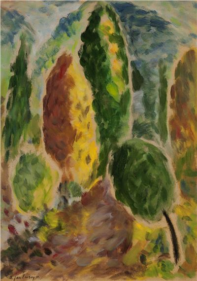 Variation by Alexej von Jawlensky, Painted in 1914