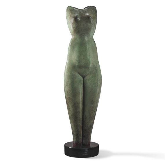 Symmetrical Torso by Alexander Archipenko, Conceived in 1921 and cast in 1960