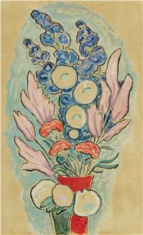 Ritter, Glocken, Lichnis, Rosen - Gabriele Münter