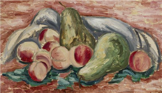 Still Life with Peaches and Pears
