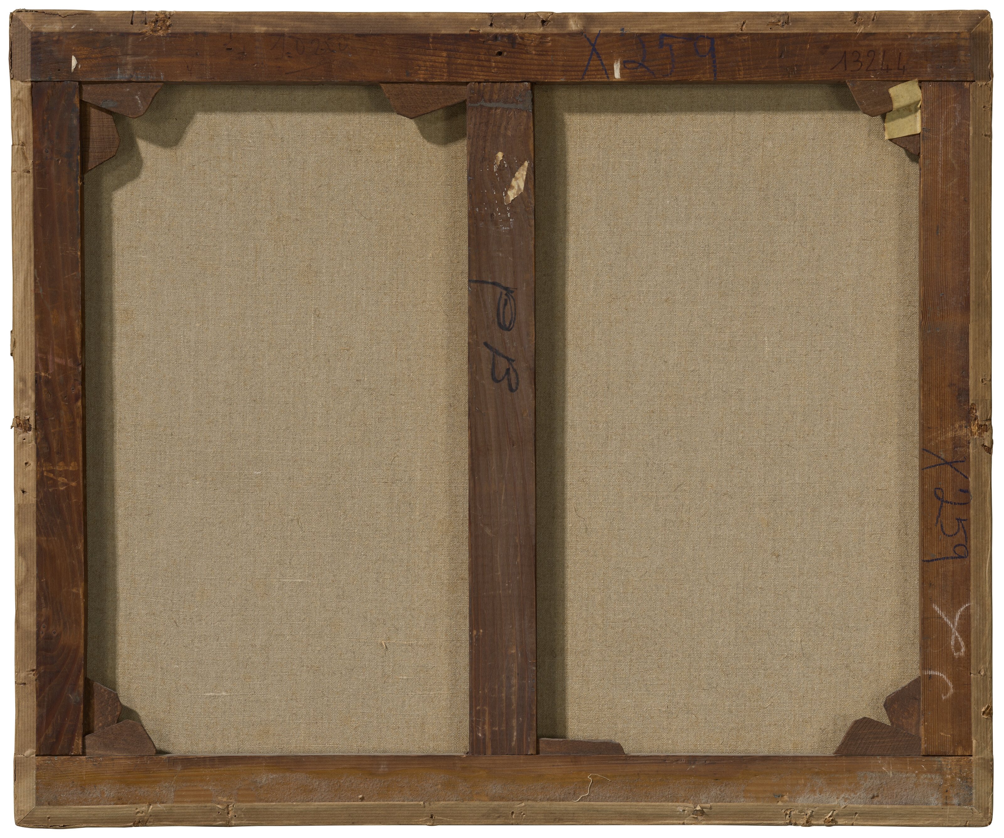 Artwork by Maurice de Vlaminck, Le village et le canal, Made of oil on canvas