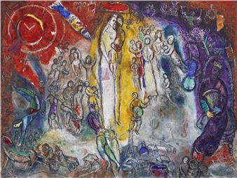 Le songe du Roi David - Marc Chagall