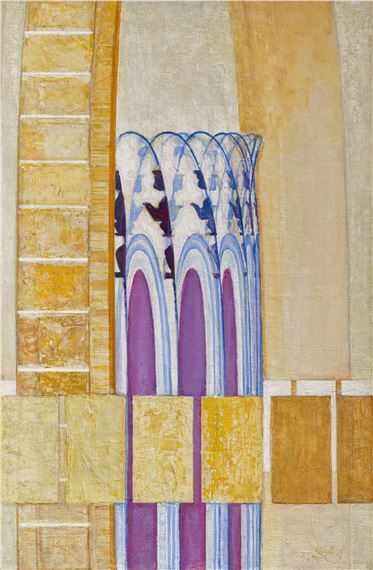 Une Pensée by František Kupka, Painted in 1923
