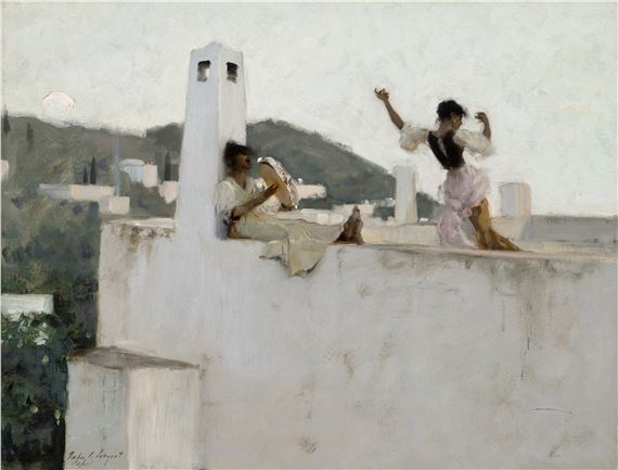 Capri by John Singer Sargent, Painted in 1878