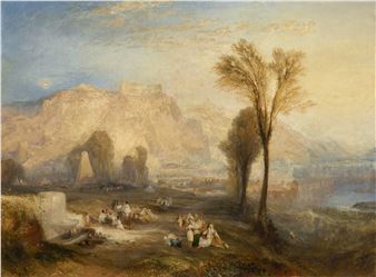 Ehrenbreitstein, or The Bright Stone of Honour and the Tomb of Marceau, from Byron’s 'Childe Harold's Pilgrimage - Joseph Mallord William Turner